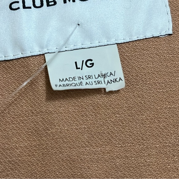 NWT - Club Monaco Women’s Oversized Fit Denim Coat - Size L - Picture 7 of 9